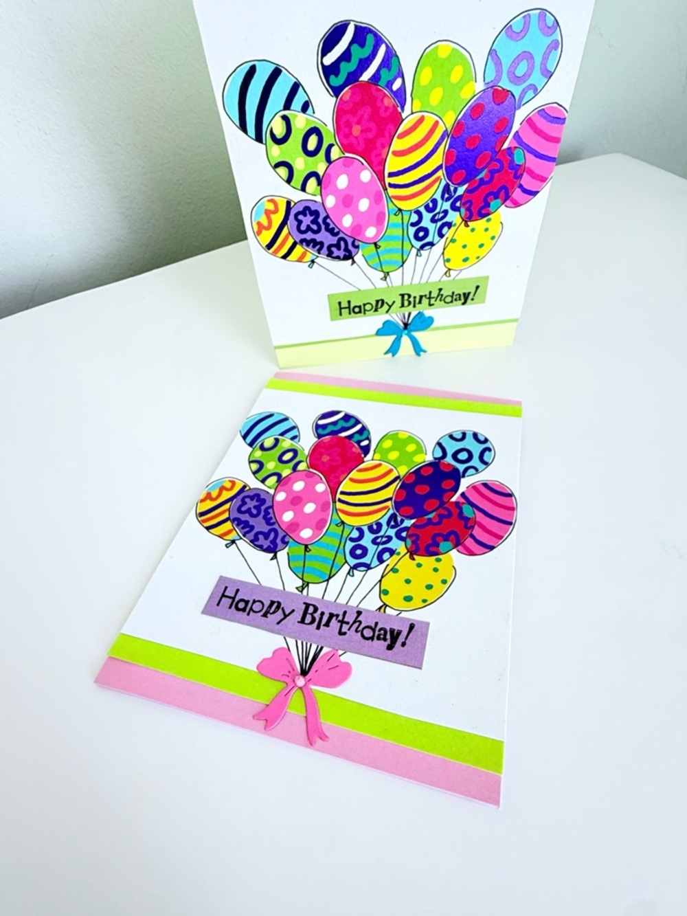 Vibrant Multicolor Balloon Birthday Card by - Picture 5 of 5
